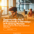 Opportunities for IT Professionals in Germany: A Promising Horizon